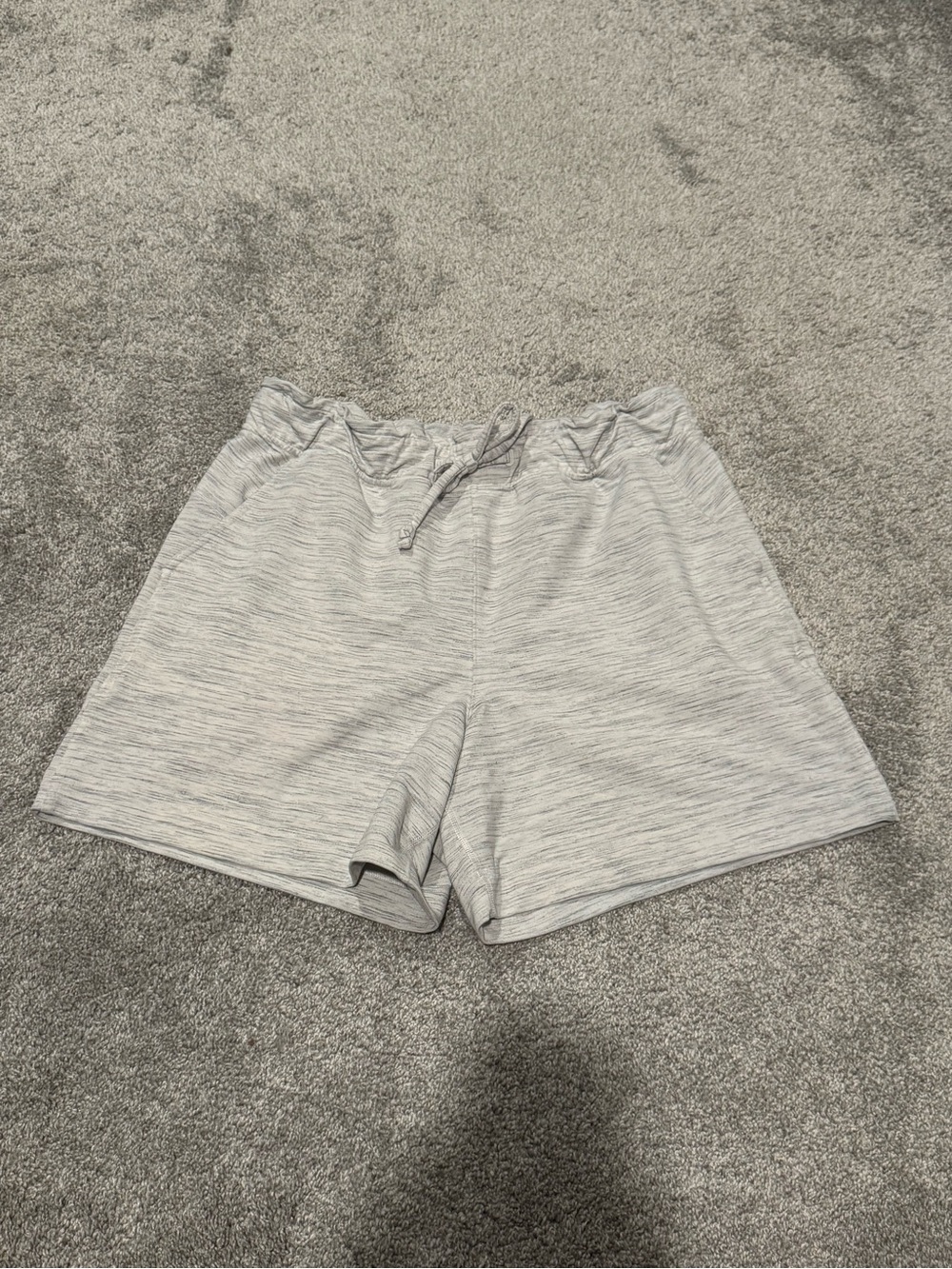 Lululemon 🍋 | Everyday Cozy Women’s Drawstring Lounge Shorts - Light Gray